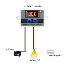 12/24/220V Digital LED Temperature Controller Module XH-W3001 Mini Thermostat Switch with Waterproof Sensor Probe Programmable 2024 - buy cheap