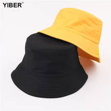 Sombrero de pescador de algodón para hombre y mujer, gorra de pescador de estilo Hip Hop, color blanco y negro, Unisex 2024 - compra barato