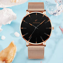 Женские часы, розовое золото, Простые Модные женские наручные часы, роскошные женские часы, женский браслет, Reloj Mujer, Часы Relogio Feminino 2024 - купить недорого