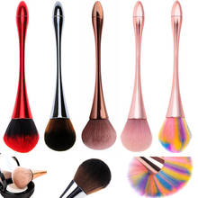 Makeup Brushes Plastic Handle Makeup Brush Cosmetic Foundation Brushes Women Eyeshadow Loose Powder Blush Brush Beauty Tools 2024 - buy cheap