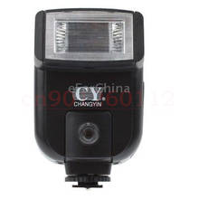 YinYan CY-20 Hot Shoe Sync Port 5600K Mini Universal Flash Speedlite for Nikon for Canon for Panasonic for Olympus Pentax Camera 2024 - buy cheap