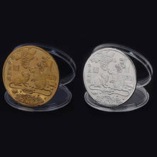 Novo 2021 ano do rato moeda comemorativa chinês zodíaco lembrança desafio colecionáveis moedas arte artesanato presente 2024 - compre barato