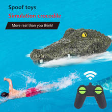 2.4G Crocodile Head Remote Control Boat High-speed Speedboat Oversized Waterproof On Spoof Children's Toy Boat Model Simulation 2024 - buy cheap