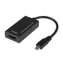 Micro USB To HDMI Adapter 1080P HD Audio Video Cable Converter MHL for HDTV TV PC Laptop Phone Tablet 2024 - buy cheap