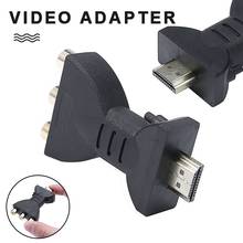 1pc HDMI-compatible Male to 3 RCA Female Composite AV Audio Video Adapter High Quality HDMI-compatible Component Convertor Cable 2024 - buy cheap