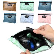 Smoking Smell Proof Bag With Combination Lock Leather Tobacco Pouch Waterproof For Herb Odor Proof Stash Container Case Storage 2024 - buy cheap