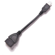 Mini 5p Male к USB 2,0 Тип A Female Jack хост-адаптер OTG короткий кабель 2024 - купить недорого