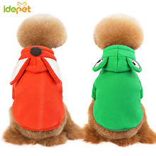 Cotton Dog Clothes Warm Cat Costume Winter Pet Coat for Dog Jacket Funny Frog Fox Clothing for Puppy Chihuahua Pug Overalls 35 2024 - buy cheap