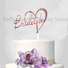 Ins topo criativo de bolo de feliz aniversário, cobertura de bolo em formato de coração dourado para crianças, decoração de bolo de festa de aniversário de menina 2024 - compre barato