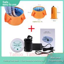 ionic detox massage machine Foot bath With Foot Sap massage Ion Cleanse Aqua Cell Spa ion detox relief pain foot massage Foot 2024 - buy cheap
