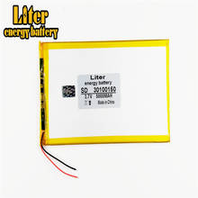 3.7V,5000mAH 30100150 (polymer lithium ion battery) Li-ion battery for tablet pc 8 inch 9 inch 10 inch 2024 - buy cheap