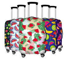 Twoheartsgirl-Funda de equipaje de viaje, Protector de maleta de 18-32 pulgadas, con sandía y fruta, elástica perfecta 2024 - compra barato