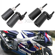 Deslizadores de marco de Motocicleta sin corte, protección contra caídas de choque para Suzuki GSXR 600 GSXR600 2001 2002 2003 GSXR 750 GSXR750 2000-2003 2024 - compra barato