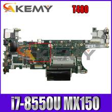 For ThinkPad T480 laptop motherboard ET480 NM-B501 W/ CPU i7-8550U MX150 GPU  FRU 01YR334 01YR335 01YR367 Mainboard 2024 - buy cheap
