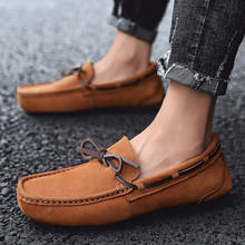 Top Quality Loafers Man Genuine Leather Men's Shoes Cow Skin Driving Shoes Male Moccasin Pig Skin Inner Luxury Shoes Handmade 2024 - buy cheap
