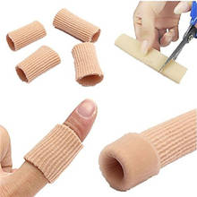 Herramienta de pedicura manicura del dedo del pie Separador aplicador de silicona del dedo del pie pedicura mangas Tubo de Cubierta 2024 - compra barato