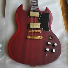 China OEM Factory New Brand Wine Red / White / Black / customized color SG Electric Guitar 2024 - buy cheap