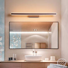 Luces LED modernas para espejo, lámpara de pared de 0,4 M ~ 1,2 M para baño, cabecera de dormitorio, candelabro de pared, antiniebla, espelho banheiro 2024 - compra barato