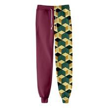 Anime Demon Slayer Kimetsu no Yaiba Cosplay Costume 3D Print Pants Trousers Carnaval Party Costumes 2024 - buy cheap