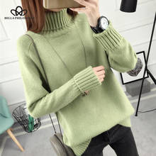 HStar Autumn Winter Solid Warm Casual Women Thick Sweater Lady Casual Turtelneck Pollovers Female Long Sleeve Jumper 2024 - buy cheap