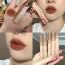 12 Colors Chestnut Velvet Matte Liquid Lipstick Waterproof Lip Gloss Long Lasting Lipstick Red Lip Tint Beauty Cosmetic For Girl 2024 - buy cheap
