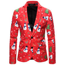 Litthing новейший Рождественский костюм для мужчин Slim Fit модное пальто костюмы для выпускного вечера с курткой и брюками для мужчин 2024 - купить недорого