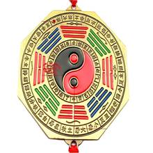 China Feng Shui Five Gossip Fu Tai Chi Twelve Zodiac  Bagua Copper Mirror 2024 - buy cheap