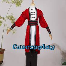 Disfraz de Anime de Tian Guan Ci Fu, traje de Cosplay del rey fantasma, de Hua Cheng, Hanfu antiguo para Halloween, vestido rojo juvenil 2024 - compra barato