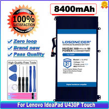 Аккумулятор LOSONCOER 8400 мАч для ноутбука Lenovo IdeaPad U430P Touch U430 U430p U530 U530P 2024 - купить недорого