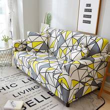 Svetanya Geometric Lines Print Stretch Sofa Cover Slipcover Elastic Spandex Polyester Couch Loveseat L Shape Sofa Protector 2024 - buy cheap