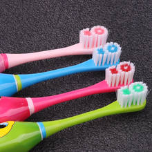 Waterproof Cartoon Children Electric Toothbrush Ultrasonic Oral Hygiene Teeth Care Tooth Whitening Brush Kids Battery Power 2024 - buy cheap