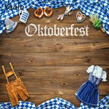 Yeele oktoberfest festa decoração pano de fundo comida roupas copo trigo fotografia fundo retrato fotográfico para o miúdo photo studio 2024 - compre barato