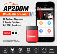 Autel AP200M obd2 scanner code reader full system diagnostic tool diagnostic scanner pk thinkdiag 2024 - buy cheap