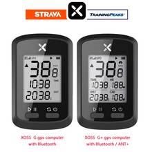 XOSS G+ Plus Bike Computer Wireless GPS Speedometer Waterproof Cycling Road Bike Bicycle Bluetooth ANT+ Odometer Without Sensor 2024 - buy cheap