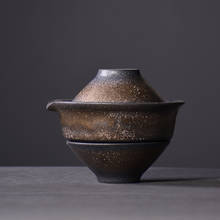 TANGPIN японские керамические чайники с 2 чашками, портативный чайный набор для путешествия, посуда для напитков 2024 - купить недорого
