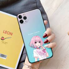 Riamu Yumemi Anime aesthetic cute silicone Phone Case FOR iPhone Se 6 6s 7 8 Plus X Xr Xs 11 12 Mini Pro Max Glass Cover Shell 2024 - buy cheap