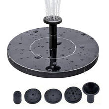 5.3in Mini Solar Fountain Solar Water Fountain Garden Pool Pond Outdoor Solar Panel Fountain Floating Fountain Garden Decoration 2024 - buy cheap