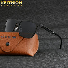 KEITHION Brand Design Unisex Polarized Aluminum and Magnesium Sunglasses Vintage Sun Glasses For Men/Women 2024 - buy cheap