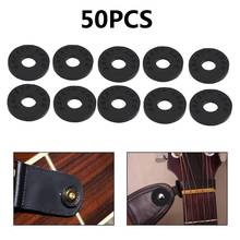 50pcs Electric Guitar Strap Locks Blocks Rubber Material Bass Guitar Strap Lock Guitar Parts & Accessories 2024 - buy cheap