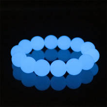 3 Color Luminous Beads Bracelet Fluorescent Stone Pearl Night Light Jewelry Glow In The Dark Bracelets For Women Men Gifts 2024 - buy cheap