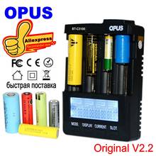 OPUS BT-C3100 Digital Intelligent 4 Slots LCD Battery Charger For Li-ion NiCd NiMH AA AAA 10440 18650 Rechargeable Batteries 2024 - buy cheap