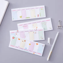 Creative Kawaii Self-adhesive Weekly Plan Memo Pad Schedule Sticky Notes Student Notepad Office School Stationery Supplies 02192 2022 - buy cheap