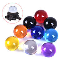 Bola de cristal de quartzo de feng shui, bola transparente de vidro de cristal, esferas de decoração artesanal, bola de vidro, bolas de fotografia 2024 - compre barato