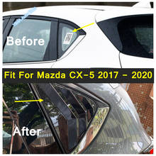 Ventana lateral de ventilación, cubierta de alerón de 1/4 cuartos, 1 par, modificación de coche, apta para Mazda CX-5 2017 - 2021 2024 - compra barato