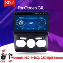 10" Car Multimedia Player Android 10.0  GPS Radio For Citroen C4 C4L DS4 2010-2018 Autoradio Stereo Audio  Navigation No 2 Din 2024 - buy cheap