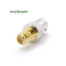 SMA Female to BNC Female Jack Connector RF Coaxial Coax Adapter BNC Connector for Baofeng Wifi Radio Antenna 2024 - buy cheap
