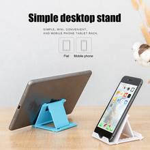 Universal Foldable Desk Phone Holder Mount Stand for Samsung for iPhone for Xiaomi for Huawei Mobile Phone Tablet Desktop Holder 2024 - buy cheap