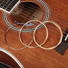 6 pcs/set Acoustic Flok Guitar String 012-053 Inch Steel Core Phosphor Bronze Color Alloy with Proprietary Anti-Rust Coat 2024 - buy cheap