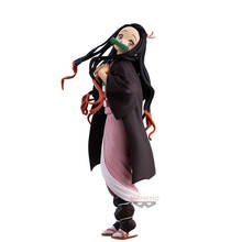 New 22cm Original Banpresto Glitter & Glamours Demon Slayer Kimetsu no Yaiba Kamado Nezuko PVC Action Figure Model Doll Toys 2024 - buy cheap