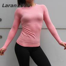Woman Sport Shirt Gym Tees Long Sleeve T-shirts Yoga Gym Compression Tights Sportswear Fitness Quick Dry Running Crop Top Jersey 2024 - buy cheap